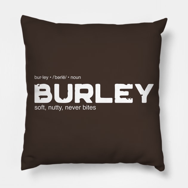 Burley Pipe Tobacco Pillow by Eugene and Jonnie Tee's