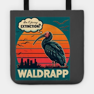 WALDRAPP (Geronticus eremita) ENDANGERED BIRD Tote