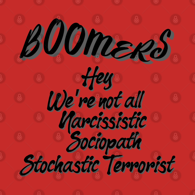 Boomers Hey We�re not all Narcissistic Baby Boomers