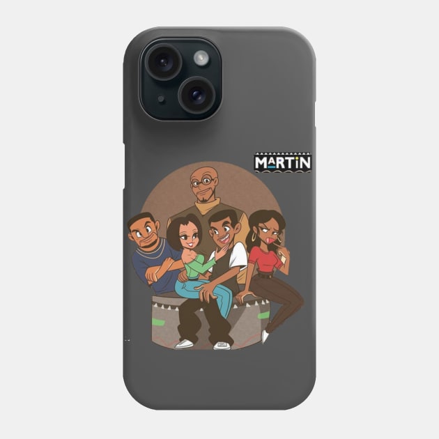 family martin Phone Case by nakaladek3