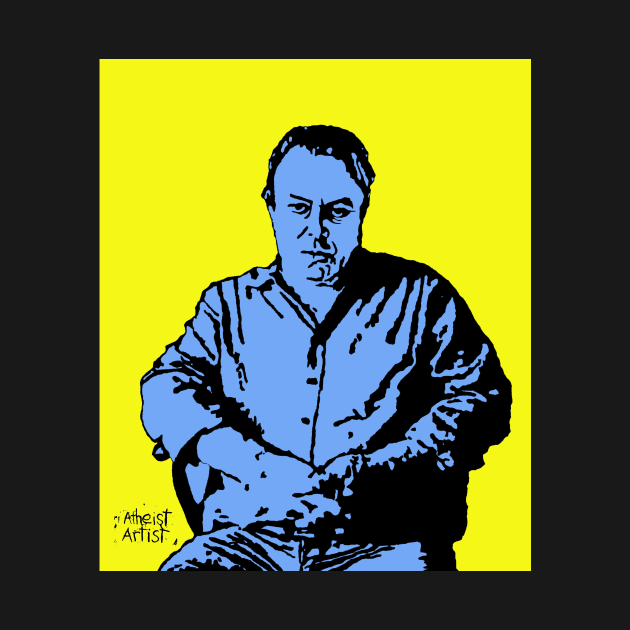 Christopher Hitchens by DJVYEATES