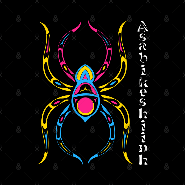 Asabikeshiinh (spider) Pansexual Pride by KendraHowland.Art.Scroll