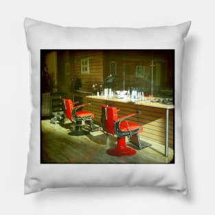 Red Chairs Pillow