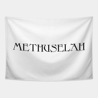 Meshuggah Parody Methuselah Metal Logo Tapestry