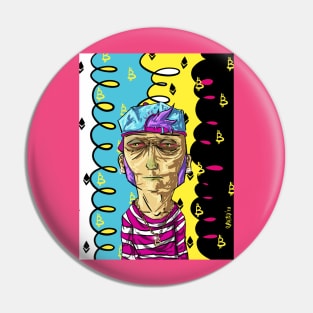 "Crypto Jonny" FACES COLLECTION Pin