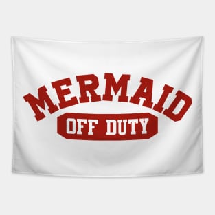 Mermaid Off Duty Tapestry