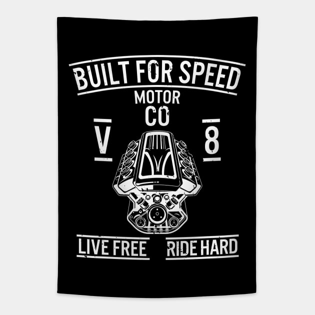 Built For Speed Tapestry by JakeRhodes