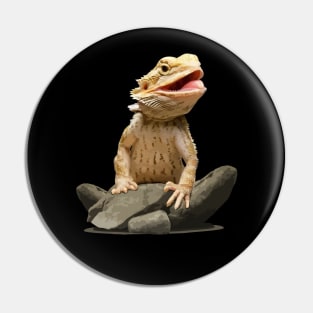 Bearded Dragon Reptile Pet Lover Pin