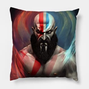 KRATOS OIL ART Pillow