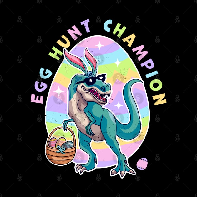 Egg Hunt Champion Easter Dinosaur Egg Hunt Dinosaur Easter by OrangeMonkeyArt