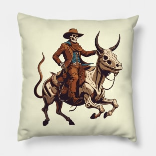 Boneyard Buckaroo Showdown Pillow