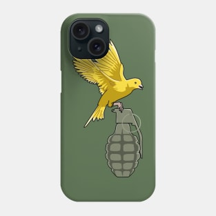 Canary-a-grenade Phone Case