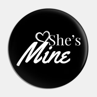 She's Mine, Couples, Partner look design Pin