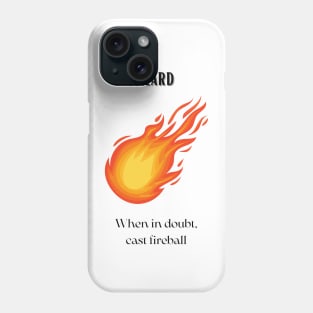 Wizard Fireball Phone Case