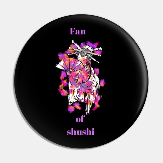Giesha girl fan of shushi Pin by nothingmainstream