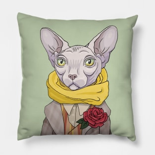 Mr. Sphynx Pillow