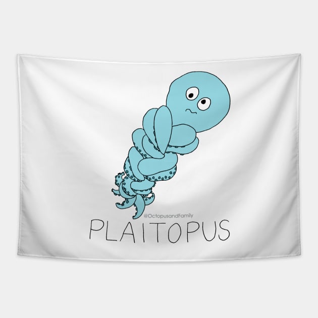Plaitapus Tapestry by Annabelle Lee Designs