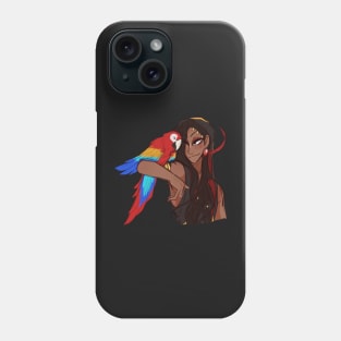 He deserves a parrot Phone Case