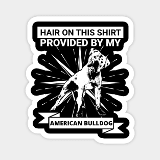 American Bulldog funny gift Shirt Magnet