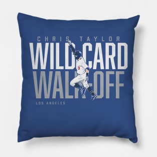 Chris Taylor Wild Card Walk-Off Pillow