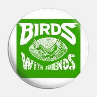 Birds With Friends New Logo Pin