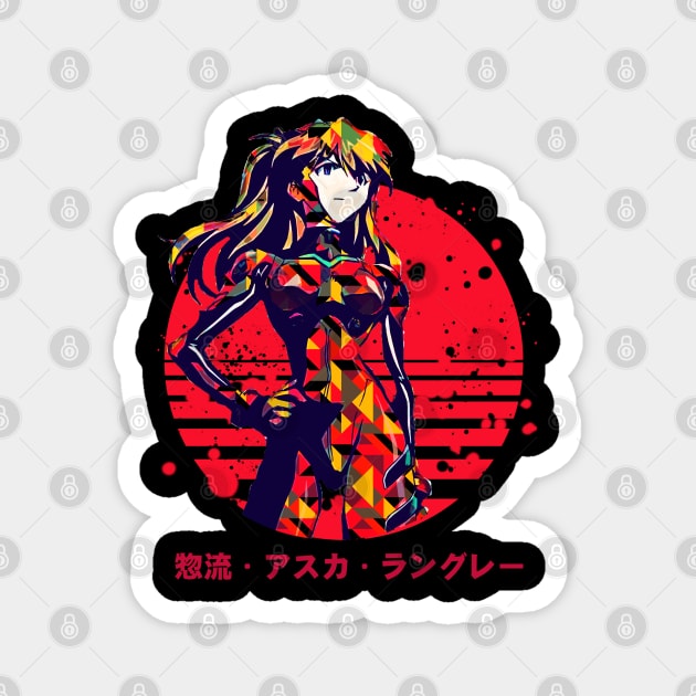 Asuka Langley Magnet by Retrostyle