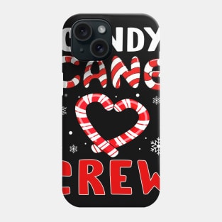 Candy Cane Crew Ugly Sweater Matching Family Christmas Phone Case