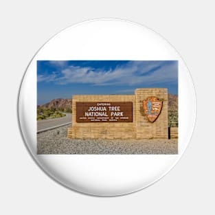 Entrance to Joshua Tree National Park Pin