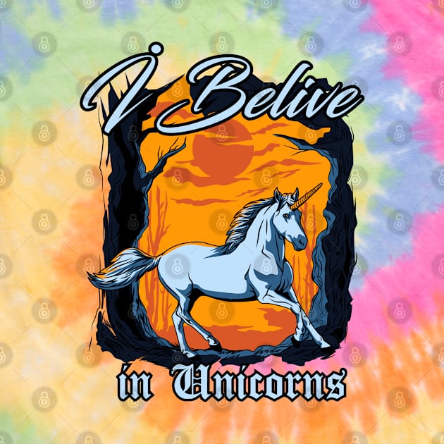 I belive in Unicorns by beanbeardy