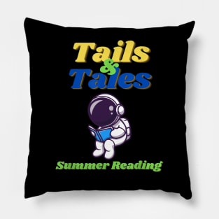 Tails and Tales Summer Reading Astronaut Pillow