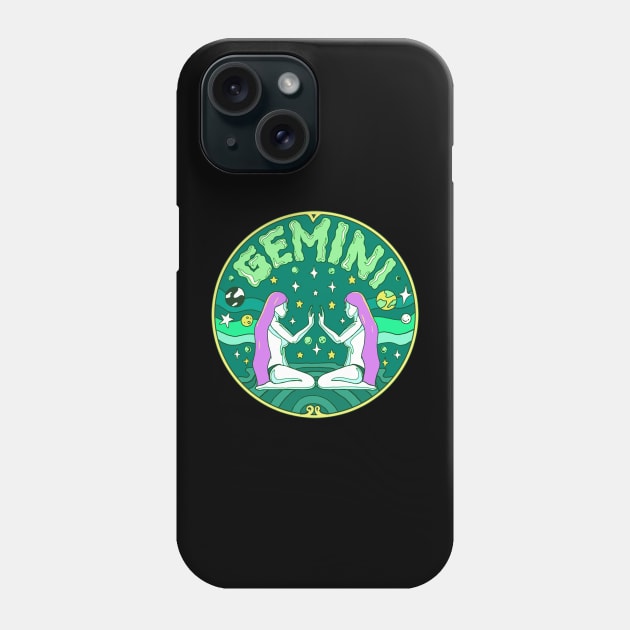 GEMINI Phone Case by AMOS_STUDIO