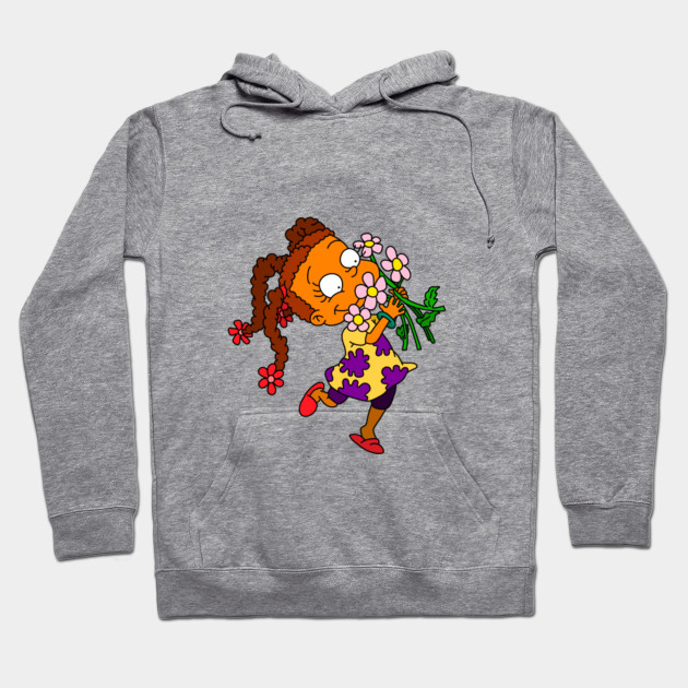 rugrats hoodie orange