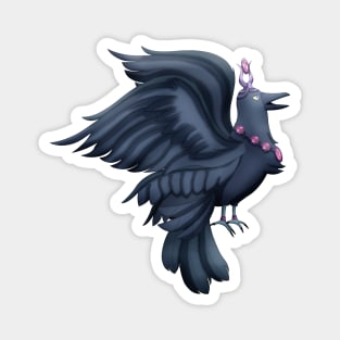 Dark Raven Magnet