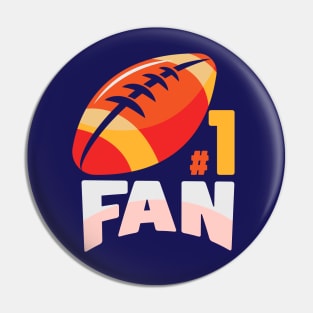 Football Fan Pin
