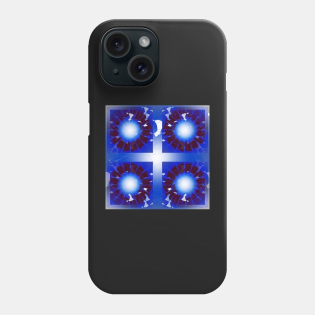 Four wheels on blue Phone Case by TiiaVissak