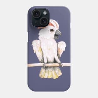 Salmon-crested cockatoo Phone Case