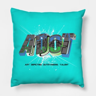 Art Depicting Outstanding Talent (ADOT) Pillow