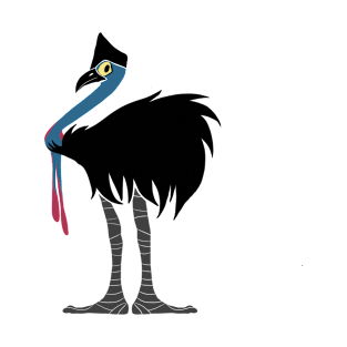 cassowary t-shirt design T-Shirt