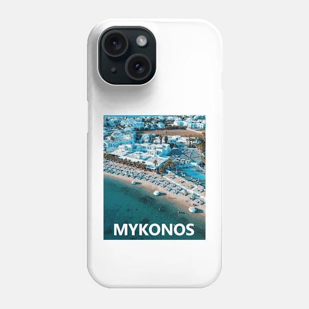 Mykonos Phone Case by greekcorner