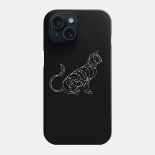 Geo Cat Phone Case