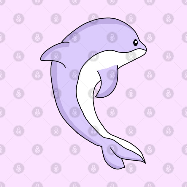 Lilac Dolphin by Danielle