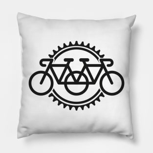 bike icon Pillow