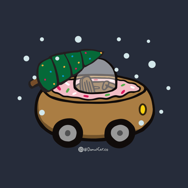 Christmas Tree Donut Car by donutcarco