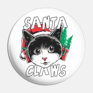 santa claws Pin