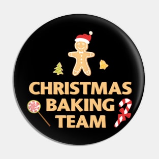 Christmas Baking Team Gingerbread Man Pin