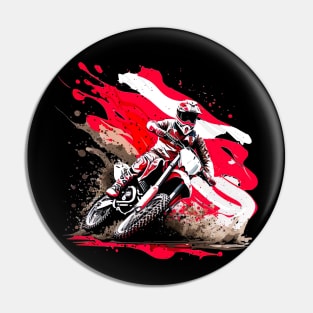 Ride Motocross Pin