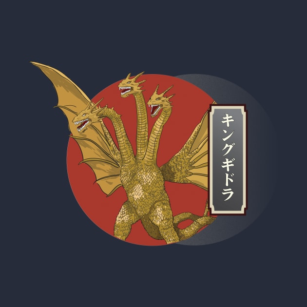 King Ghidorah by The Graphicallist