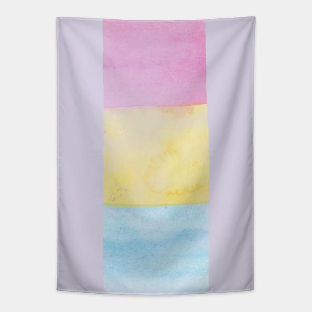 Pansexual/Panromantic Pride Tapestry by inSomeBetween