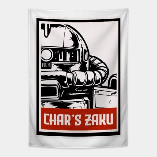 char's zaku Tapestry