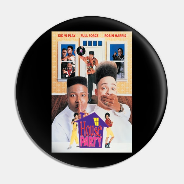 Kid 'N Play House Party Movie Poster Pin by Artist Club